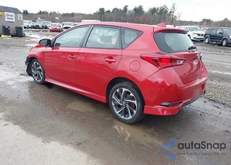 2017 Toyota Corolla Im z USA, uszkodzony, nr VIN JTNKARJE4HJ527965